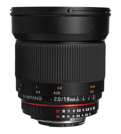 Samyang for Nikon 16mm f/2.0 ED AS UMC CS